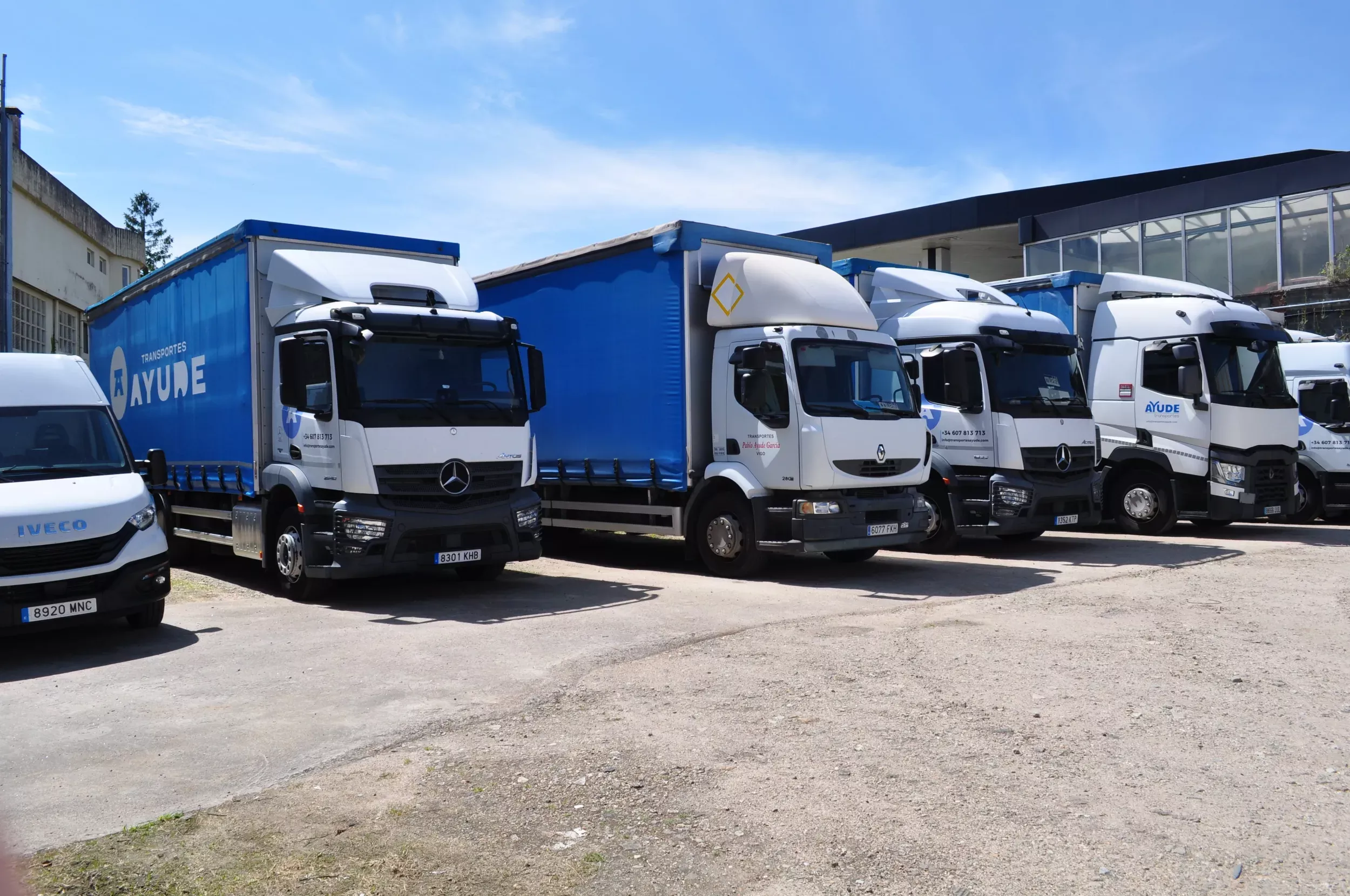 Transportes Ayude - Empresa de transporte de mercancías en Vigo